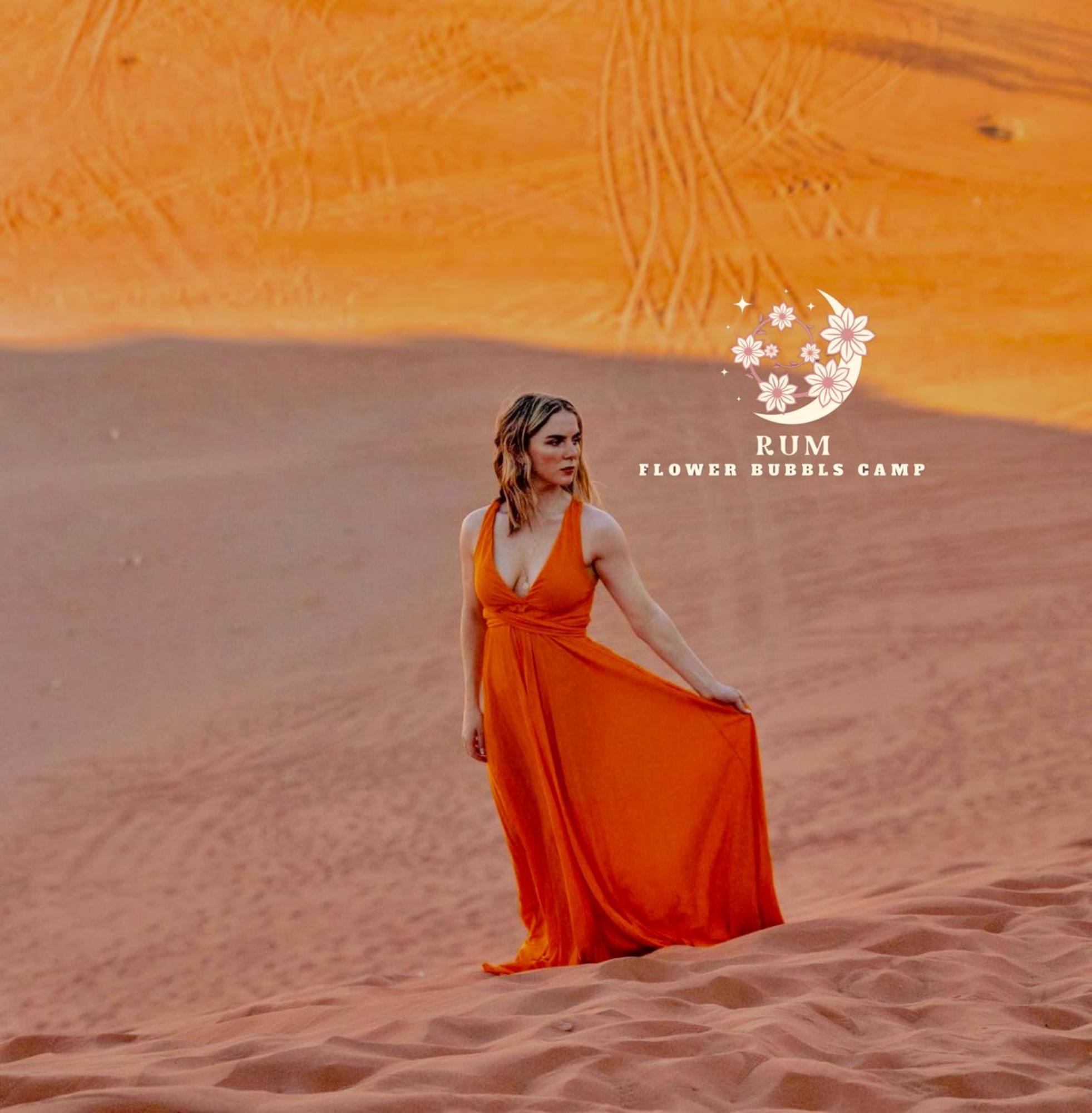 Rum Flower Bubbles Luxury Camp Wadi Rum Exterior foto